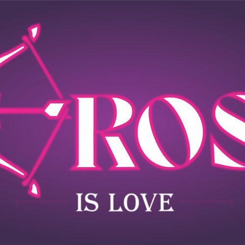 eros logo neon